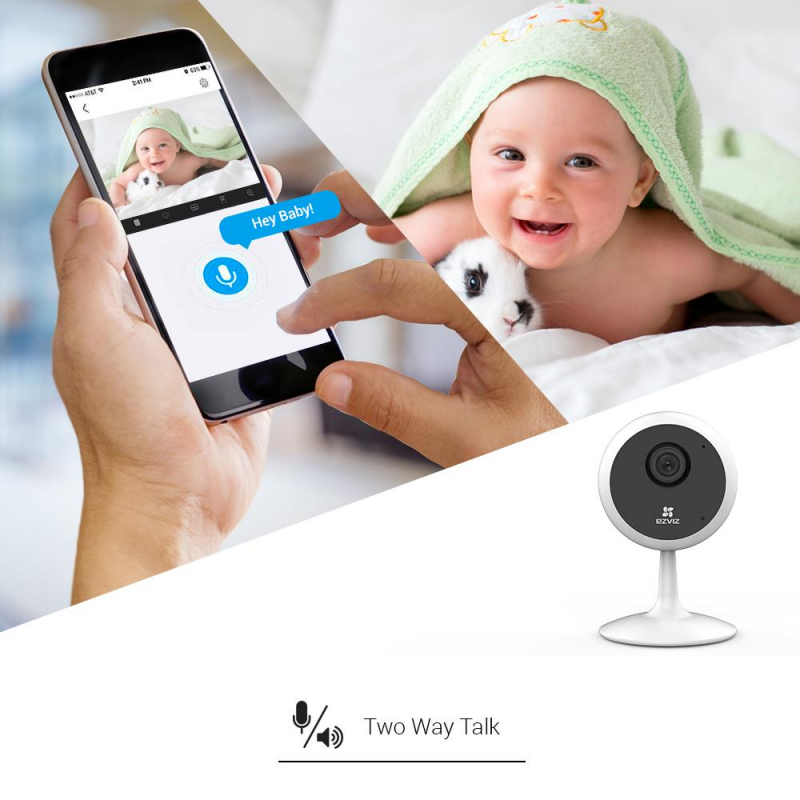 Câmera Interna Wi-fi Alta resolução C1C Ezviz